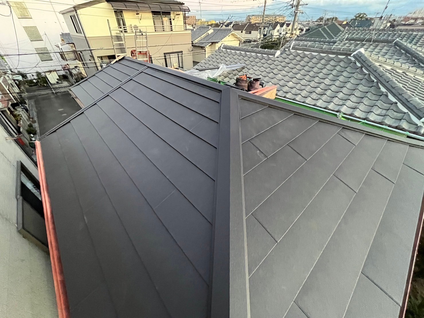 【補助金対象事例】屋根の葺き替え（ふきかえ）工事