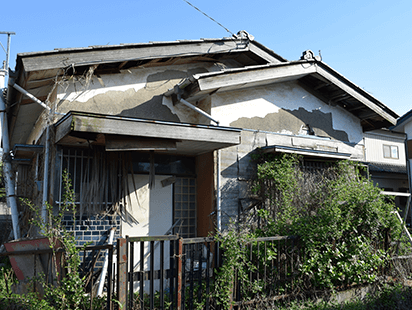 実家に人が住んでいない空き家・空き地